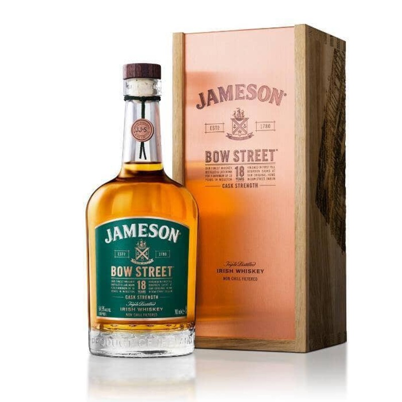 Jameson Bow Street 18 Years Cask Strength Irish Whiskey 750mL