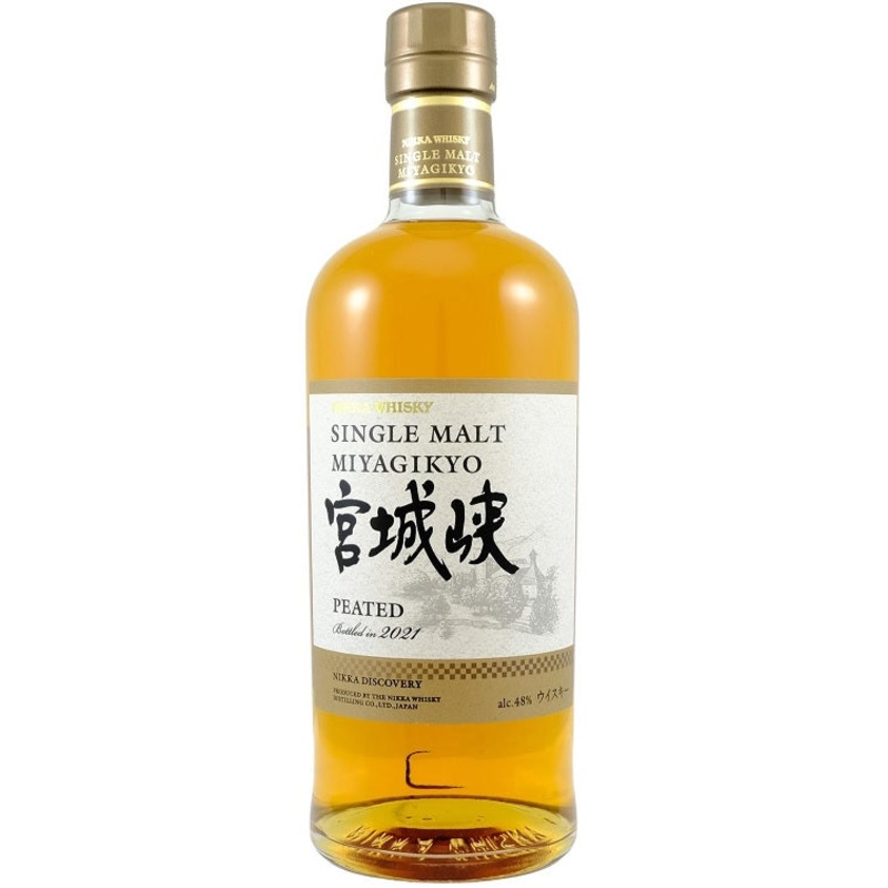 Nikka Discovery Single Malt Miyagikyo Peated Limited Edition Whisky 2021 750ml
