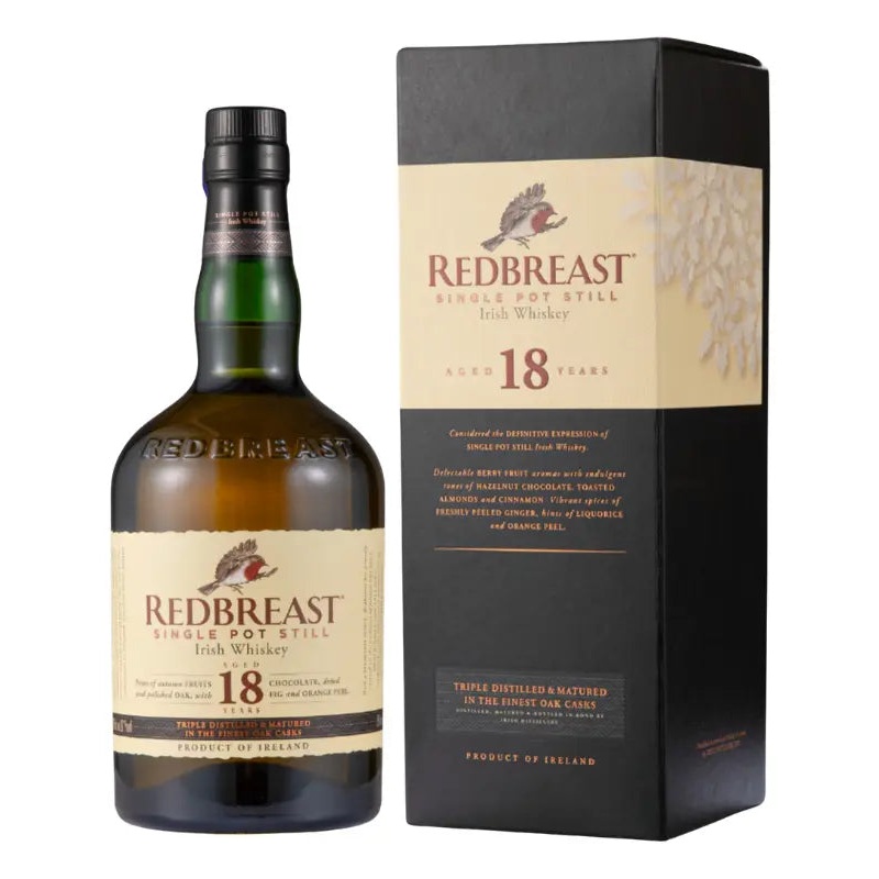 Redbreast 18 Year Old Irish Whiskey 750mL