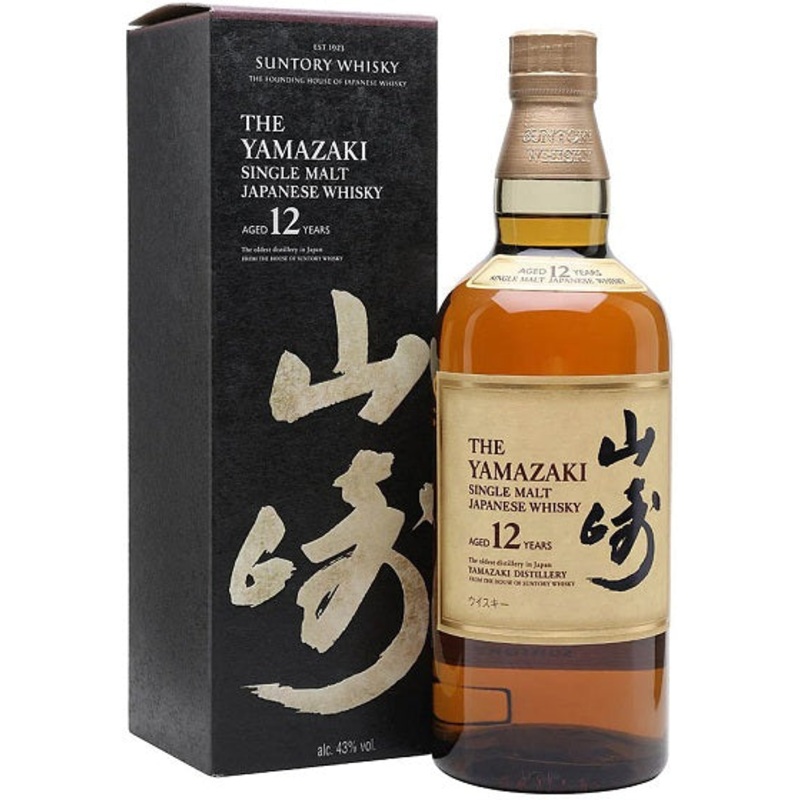 Suntory Yamazaki 12 Year Old Whisky 750ml