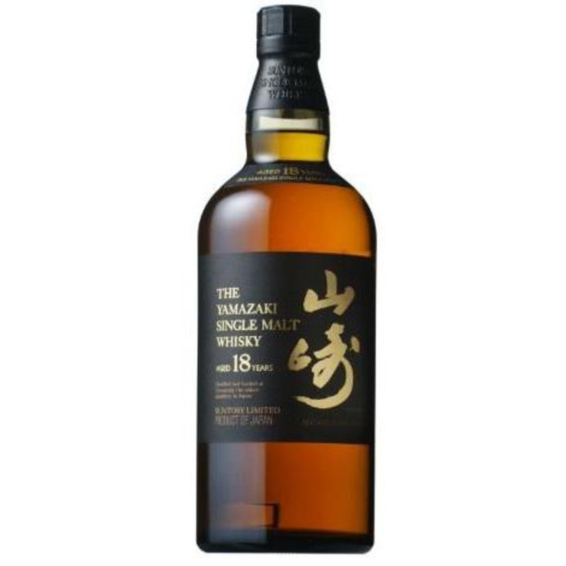 Suntory Yamazaki  18 Year Single Malt Japanese Whiskey 750ml