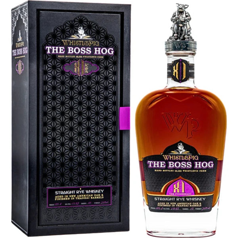 WhistlePig The Boss Hog XI The Juggernaut Straight Rye 750ml