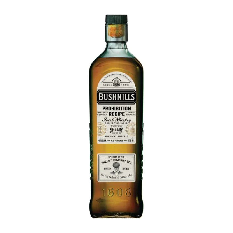Bushmill's Peaky Blinders Prohibition Recipe Irish Whiskey 750mL