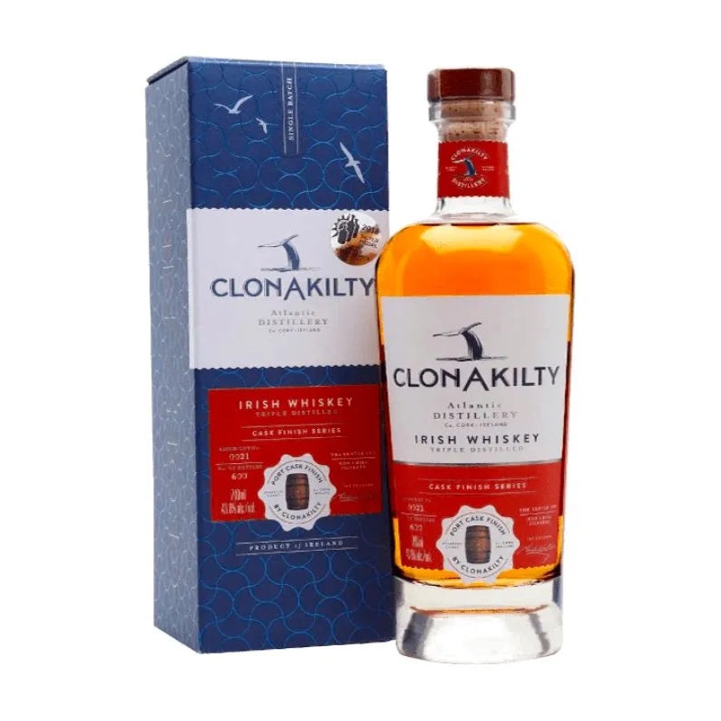 Clonakilty Cask Finish Series Port Cask Irish Whisky 750mL