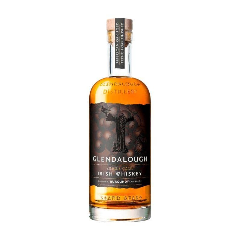 Glendalough Single Cask Grand Cru Burgundy Cask Finish Irish Whiskey 750mL
