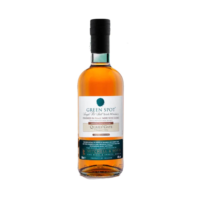Green Spot Quails Gate Single Pot Still Irish Whiskey 700mL