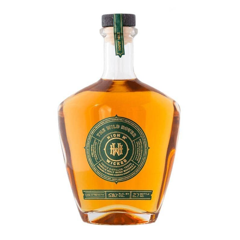 High N' Wicked The Wild Rover Single Malt Irish Whiskey 750mL
