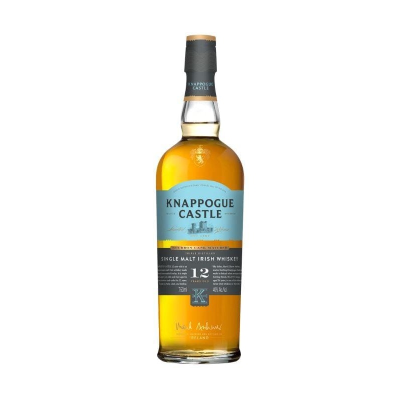 Knappogue Castle 12 Year Old Single Malt Irish Whiskey 750mL