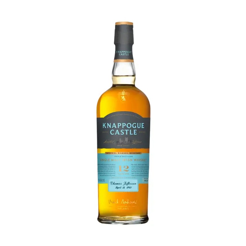 Knappogue Castle 12 Year Old Single Malt Irish Whiskey Special Barrel Release 750mL
