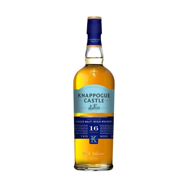 Knappogue Castle 16 Year Old Single Malt Irish Whiskey 750mL