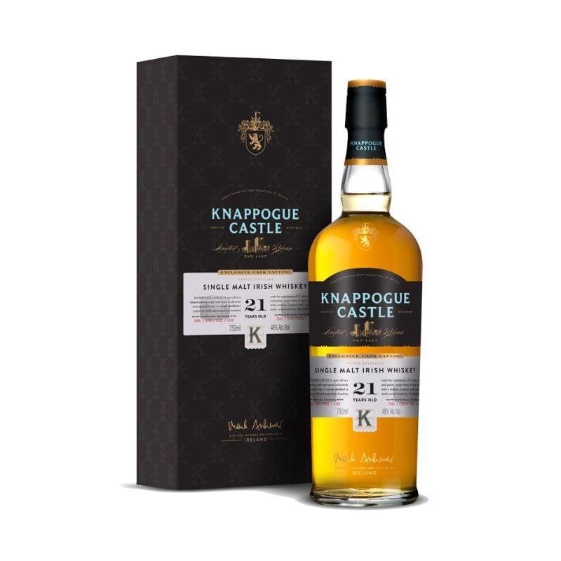 Knappogue Castle 21 Year Old Single Malt Irish Whiskey 750mL