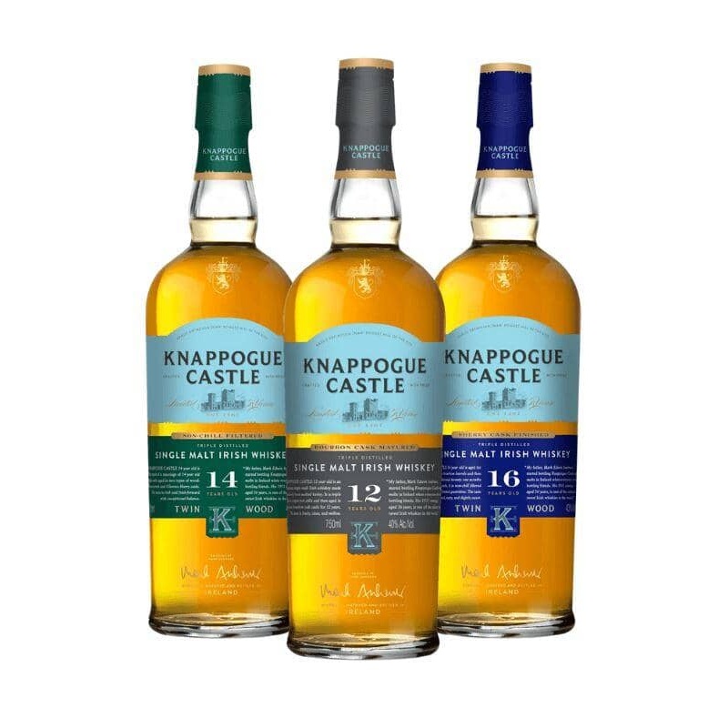 Knappogue Castle Single Malt Irish Whiskey Bundle