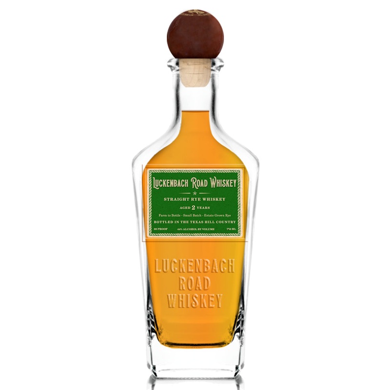 Luckenbach Road Staight Rye Whiskey