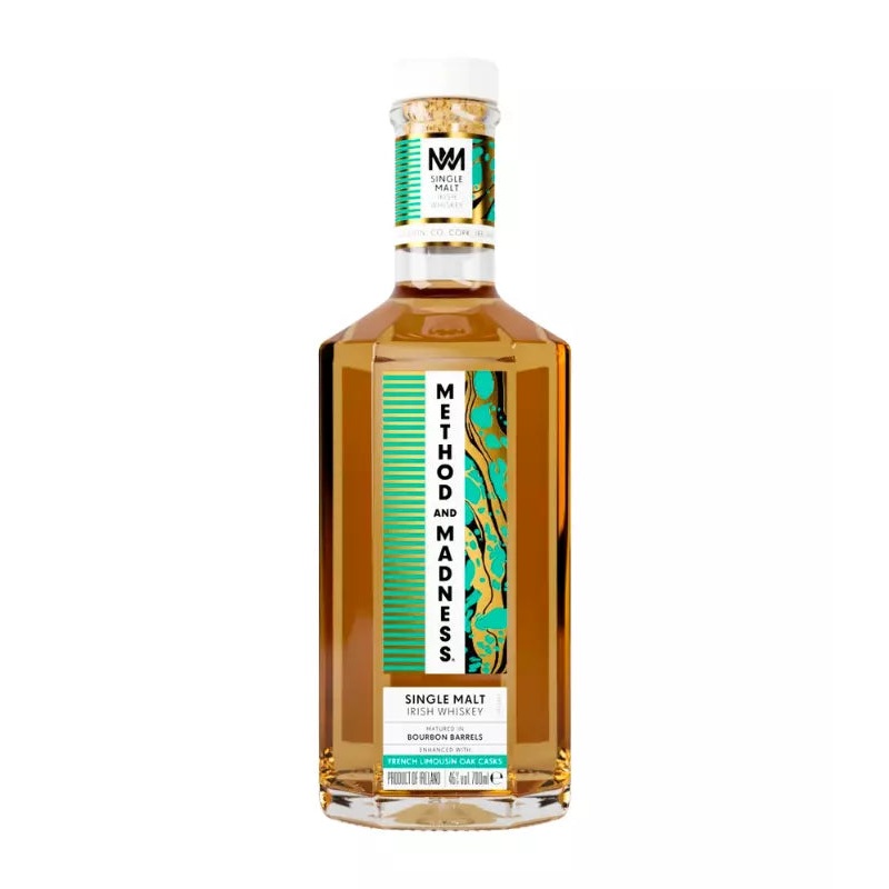 Method and Madness Limousin Oak Cask Irish Whiskey 700mL