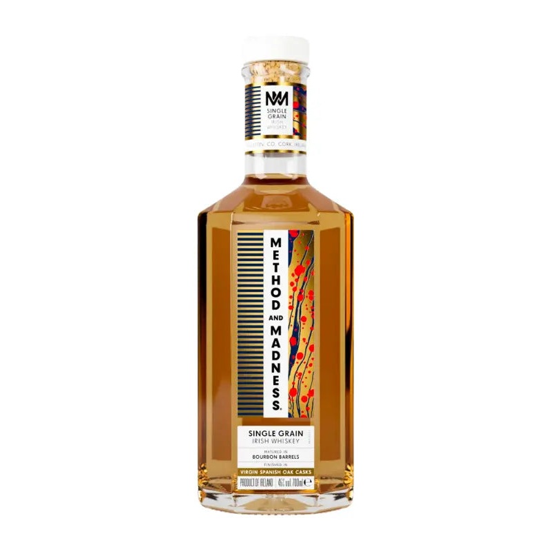 Method and Madness Virgin Spanish Oak Single Grain Irish Whiskey 700mL