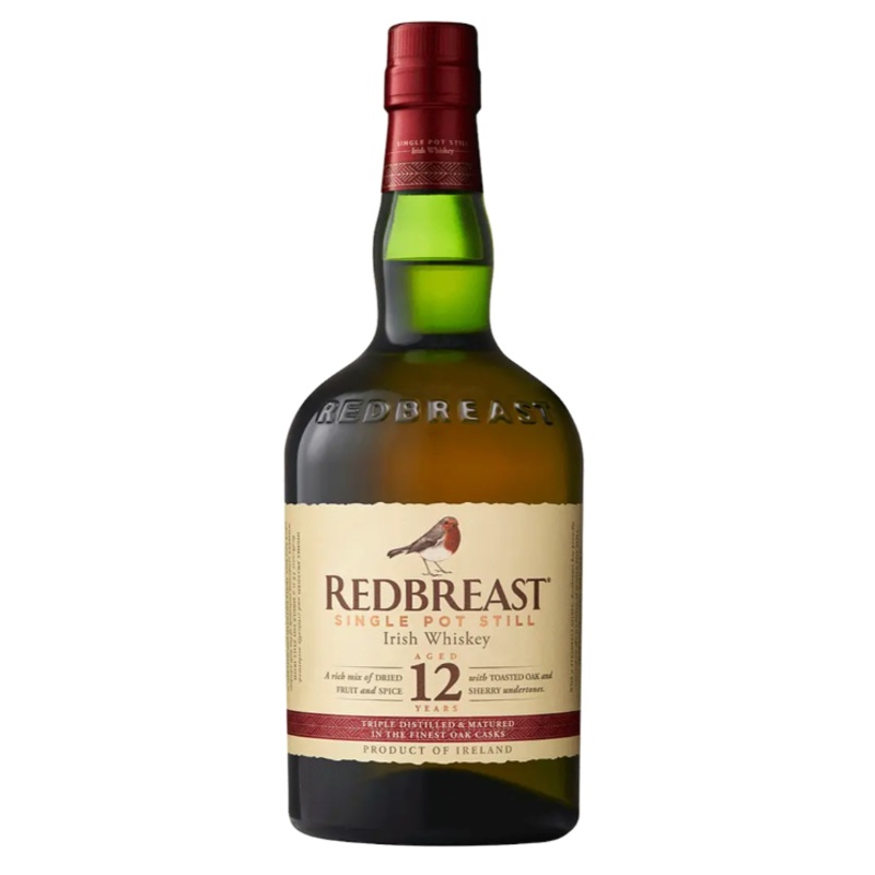 Redbreast 12-Year-Old Irish Whiskey 750ml