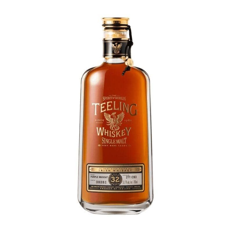 Teeling 32 Year Old Purple Muscat Single Malt Irish Whiskey 700mL