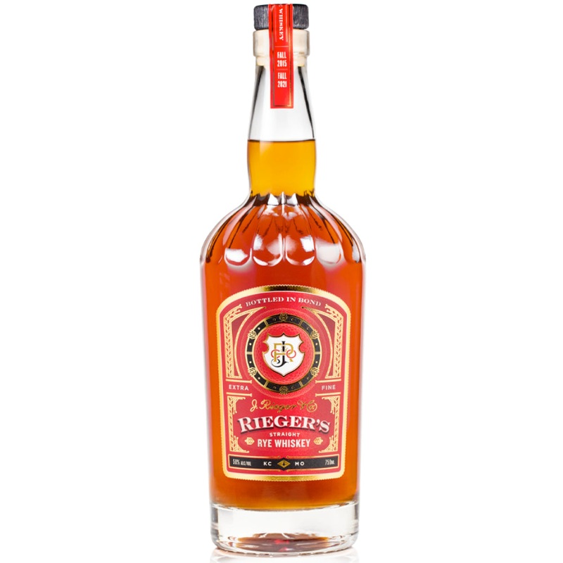 J. Riegers 6 Year Old Bottled in Bond Straight Rye