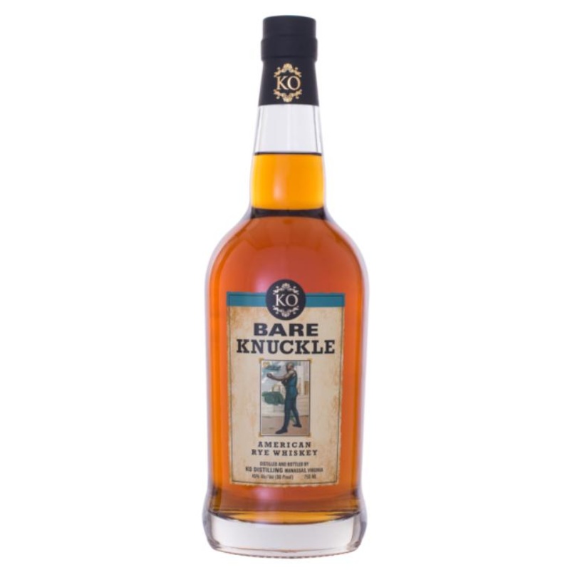 KO Distilling Bare Knuckle Straight Rye Whiskey