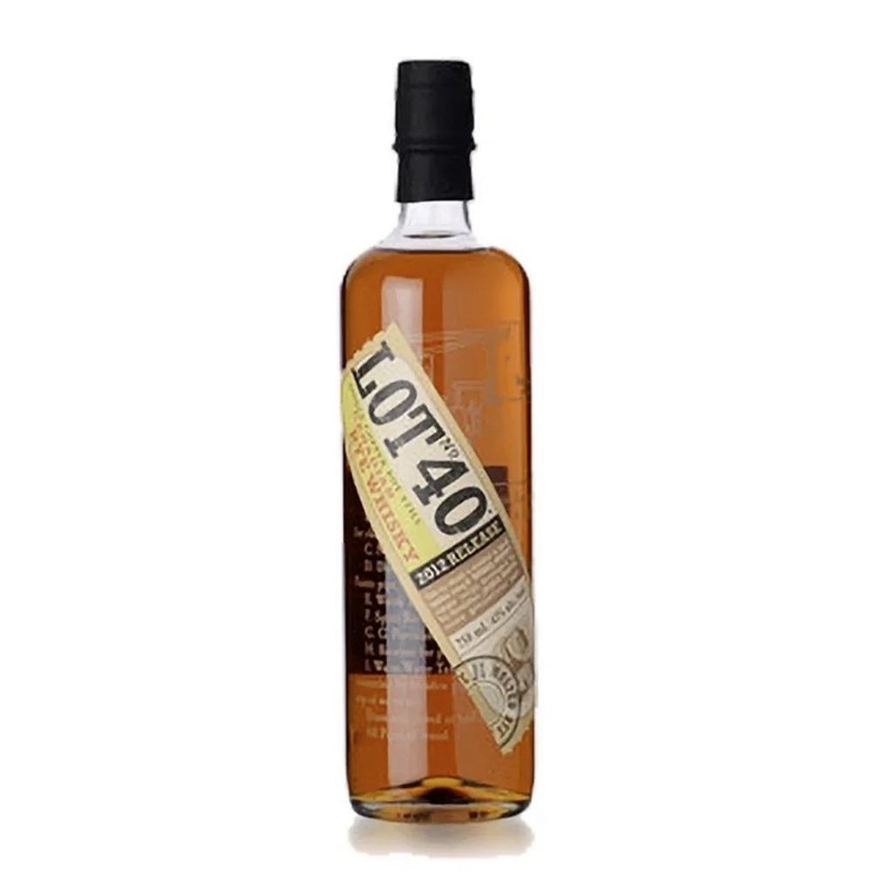 Lot 40 Canadian Rye Whiskey 2012