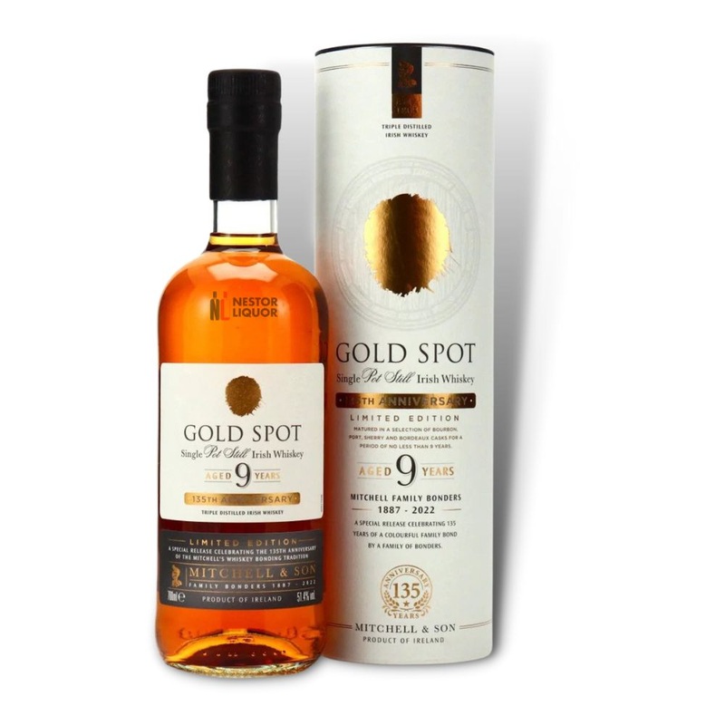 Mitchell & Son Gold Spot 9 Year Old 135th Anniversary 700ml