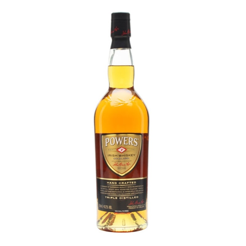 Powers Irish whiskey Gold Label 750ml