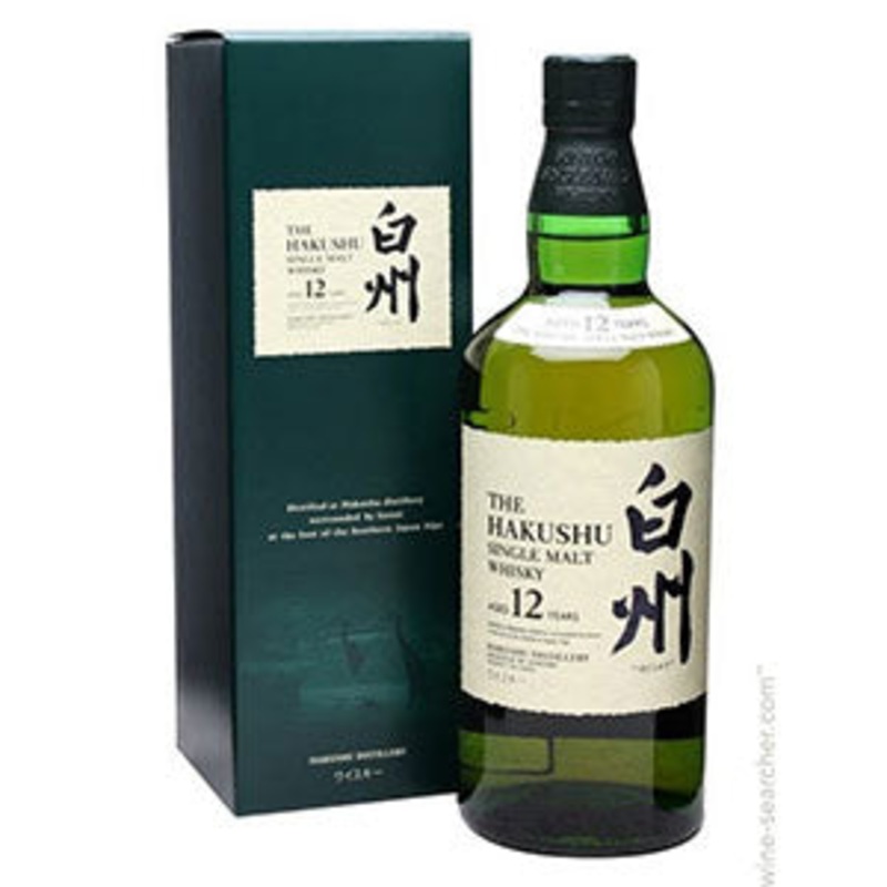 Suntory Hakushu 12 Year Single Malt Japanese Whisky