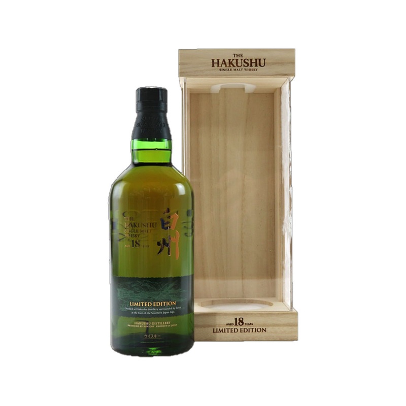 Suntory Hakushu 18 Year Old Limited Edition Japanese Whisky