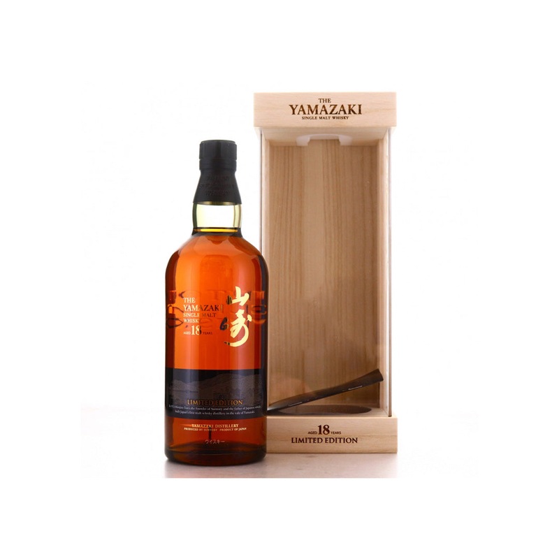 Suntory Yamazaki 18 Year Old Limited Edition Japanese Whisky 750ml