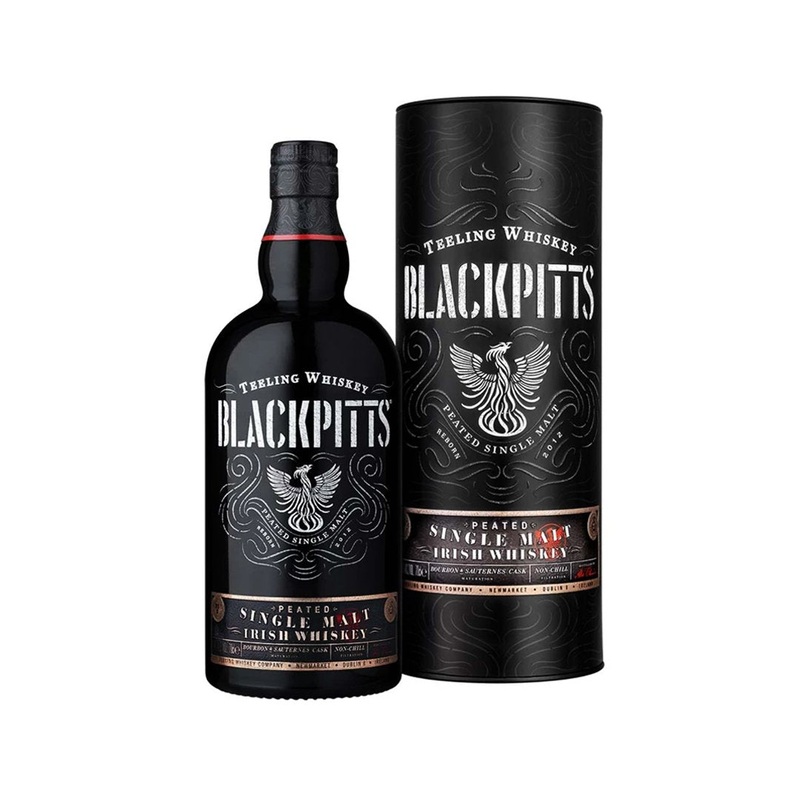 Teeling Blackpitts Peated Single Malt Irish Whiskey 750ml