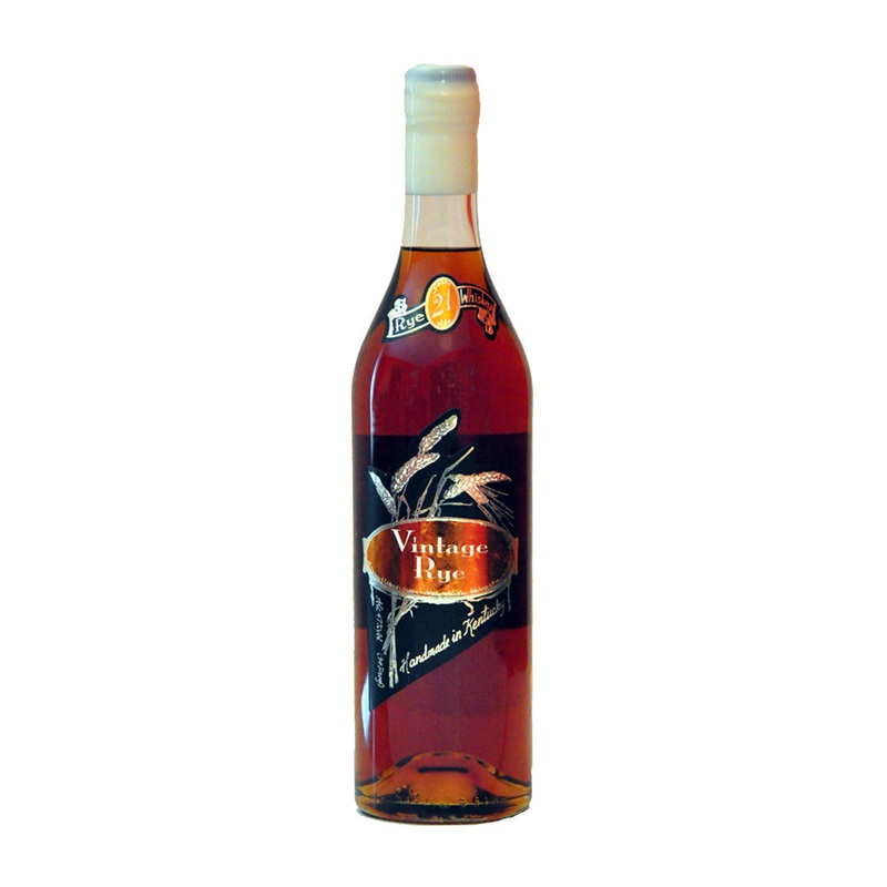 Vintage Rye 21 Year Old Whiskey Produced by Willett Distillery