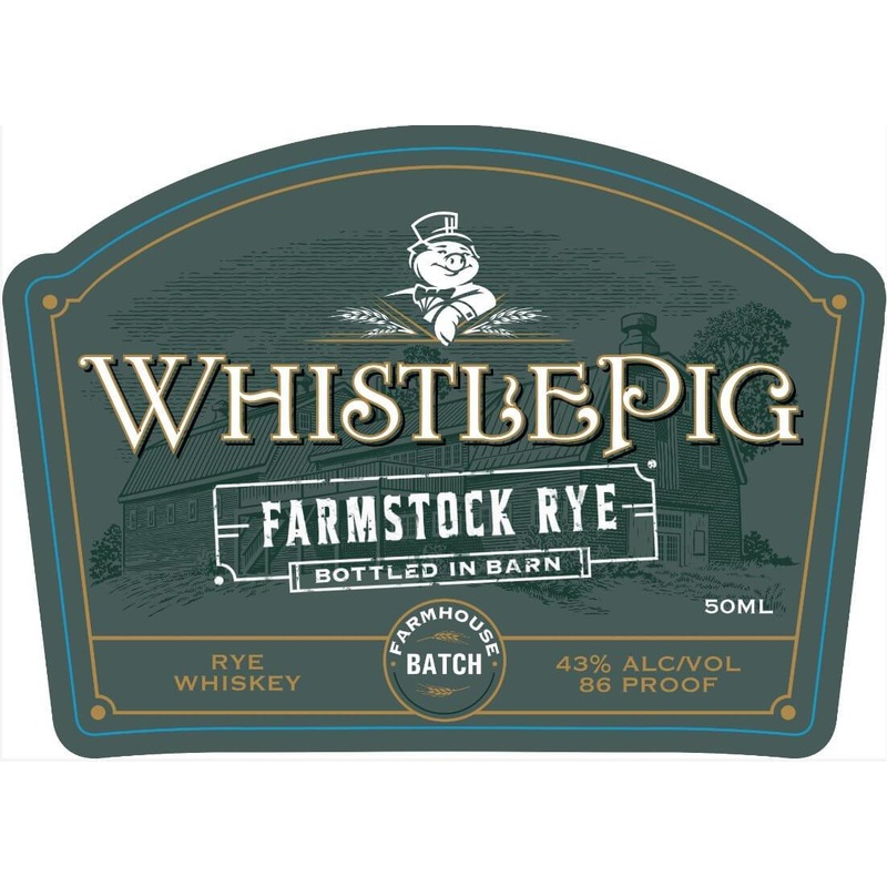 WhistlePig FarmStock Rye Whiskey Farmhouse Batch 50ml