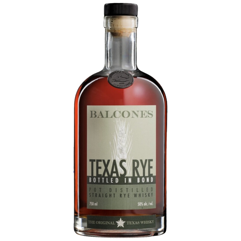 Balcones Texas Rye Bottled in Bond