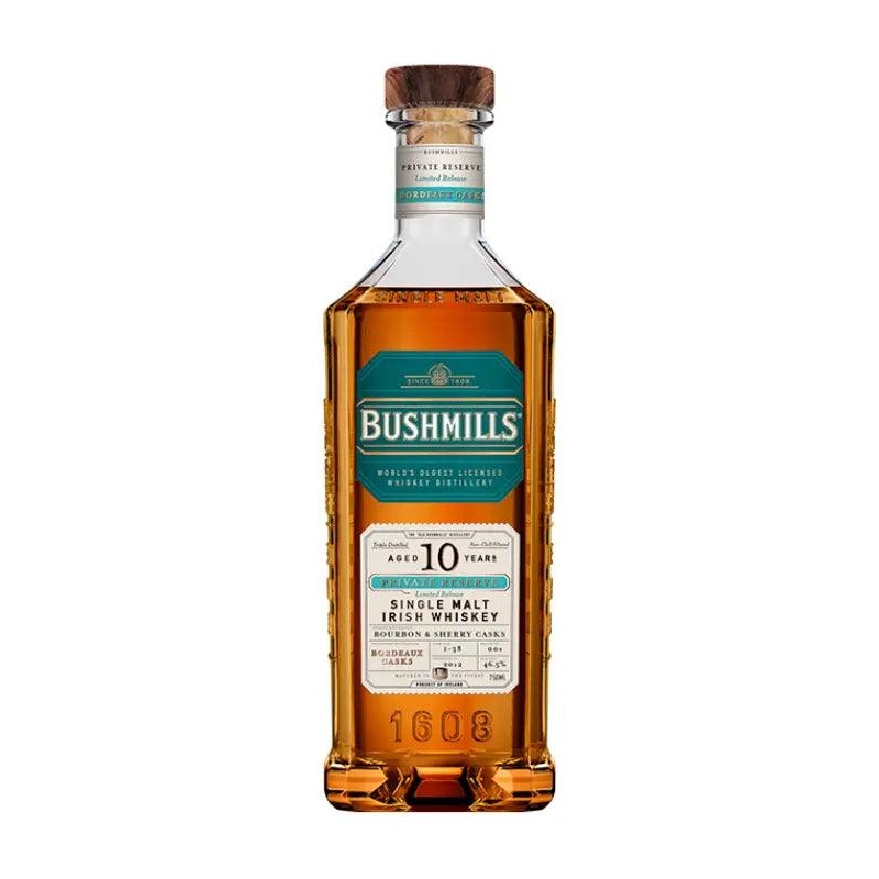 Bushmills 10 Year Old Private Reserve Bordeaux Cask Finished