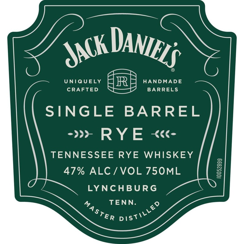 Jack Daniels Single Barrel Rye Tennessee Whiskey