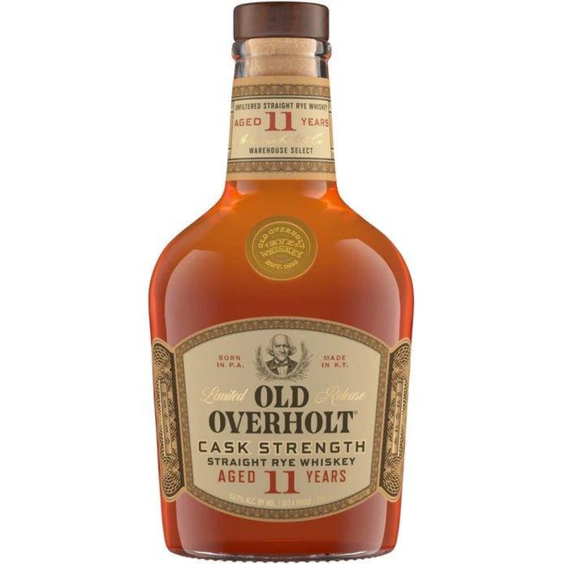 Old Overholt 11 Year Old Cask Strength Straight Rye