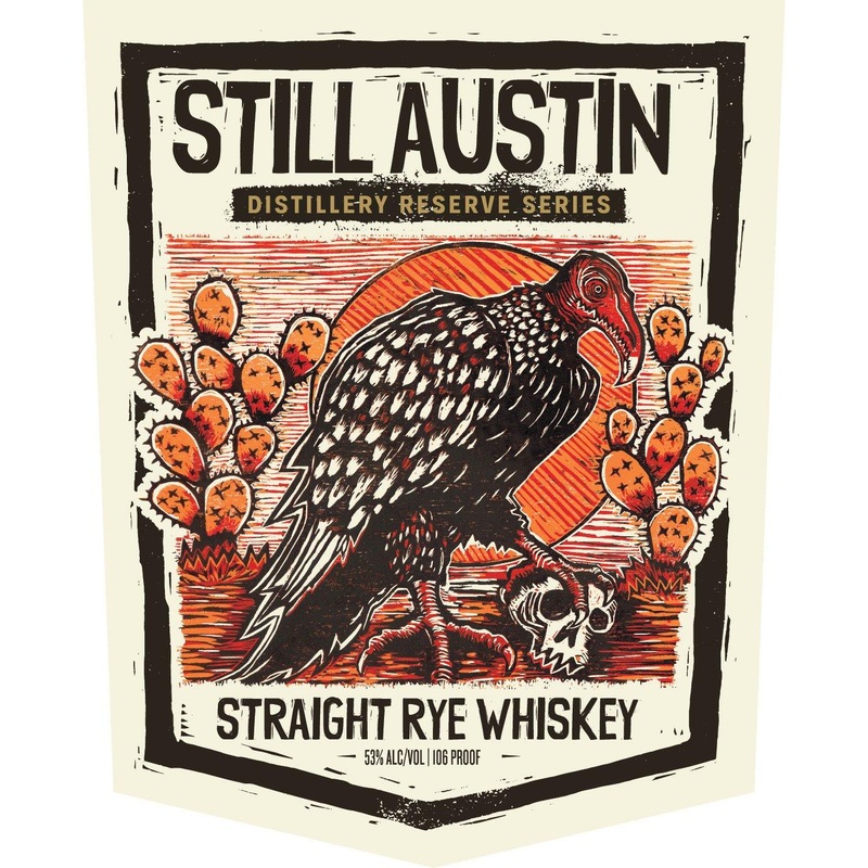 Still Austin Distillery Reserve Straight Rye Whiskey  106 Proof