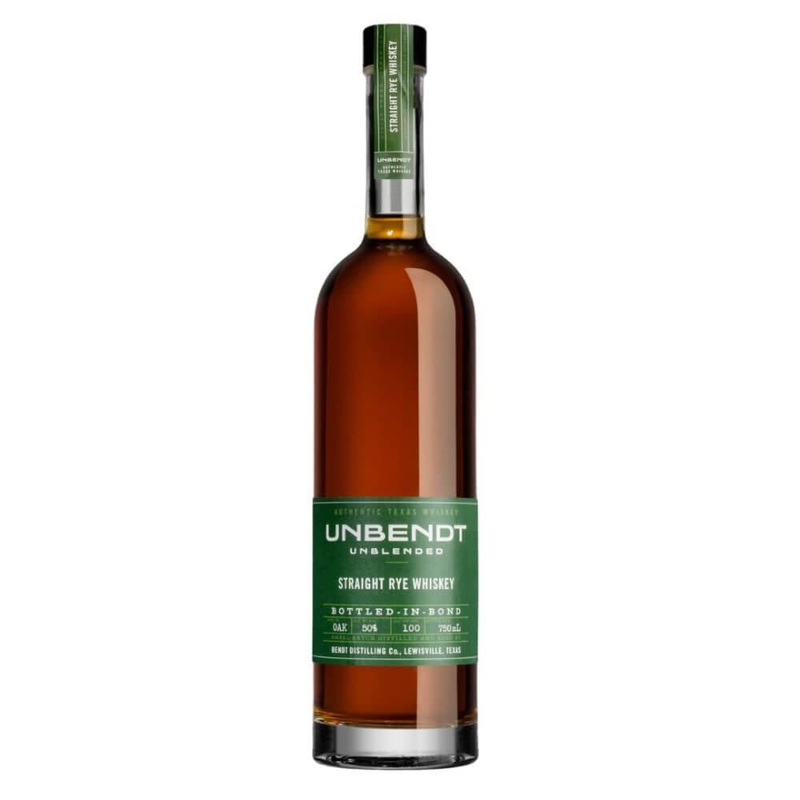 UNBendt Straight Rye Whiskey Bottled-in-Bond