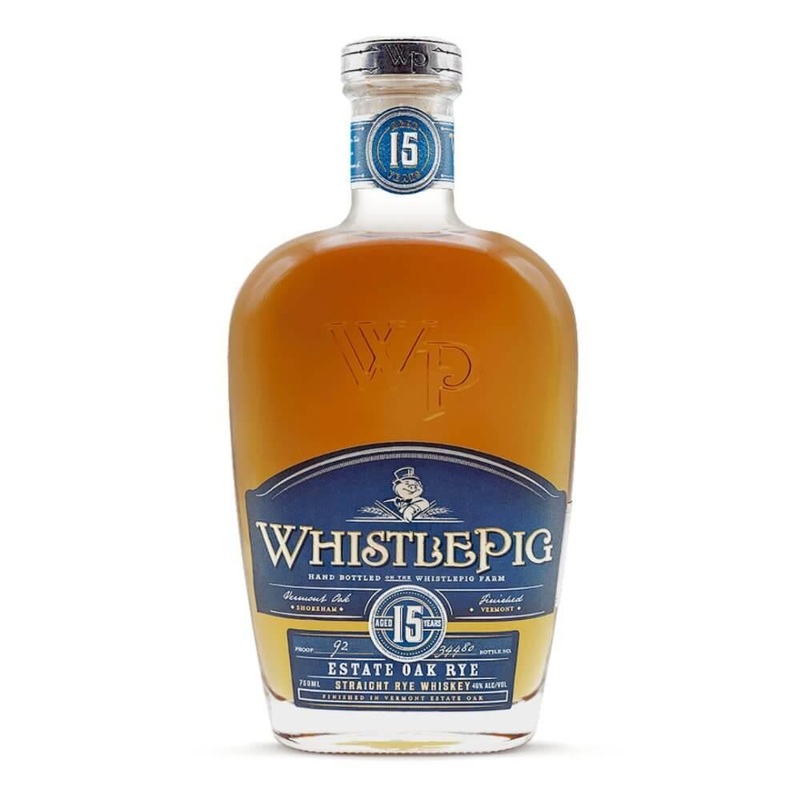 WhistlePig Estate Oak Rye Aged 15 Years