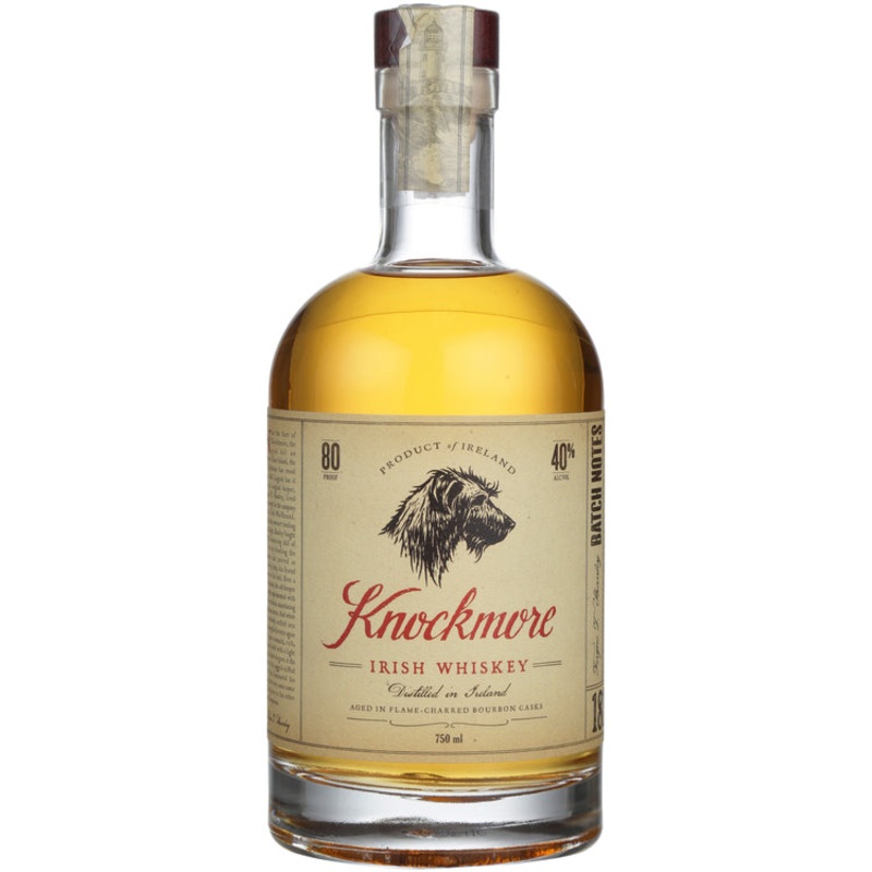 KNOCKMORE IRISH WHISKEY 80