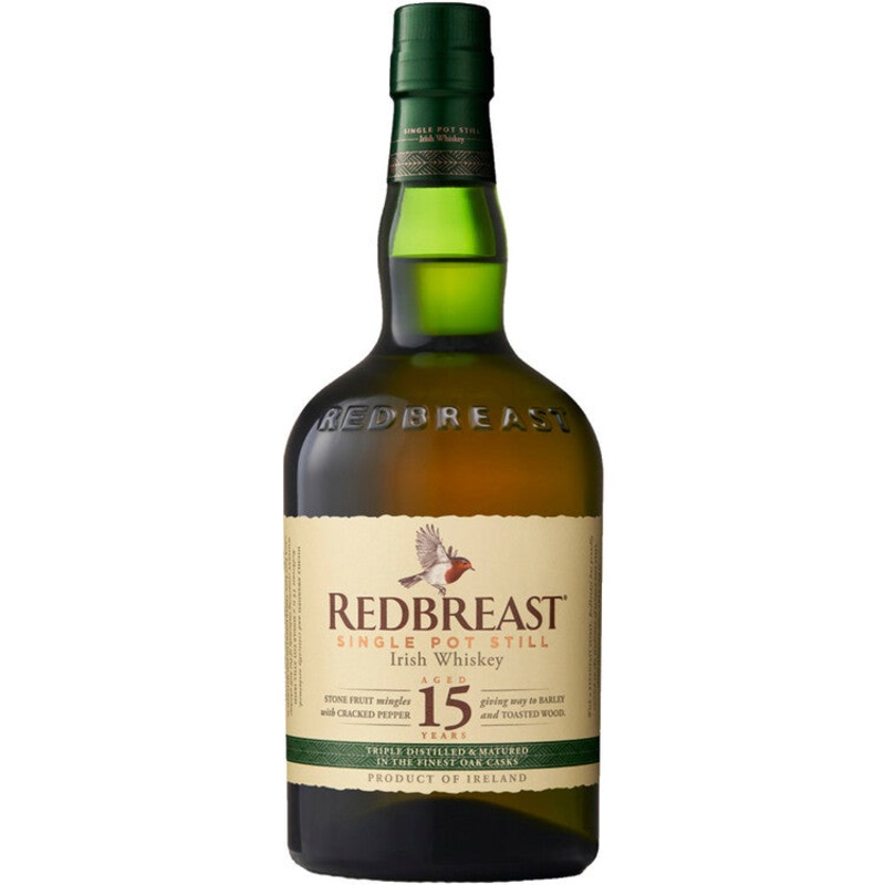REDBREAST IRISH WHISKEY 15YR 92