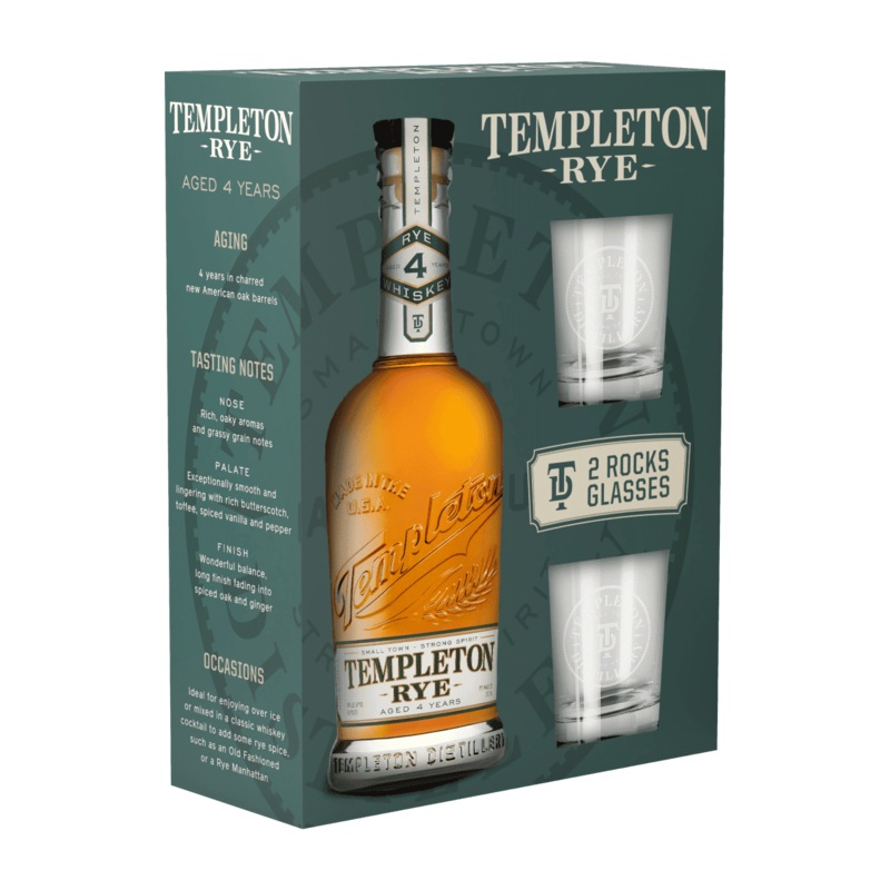 TEMPLETON RYE 4 Year Rye Gift Set