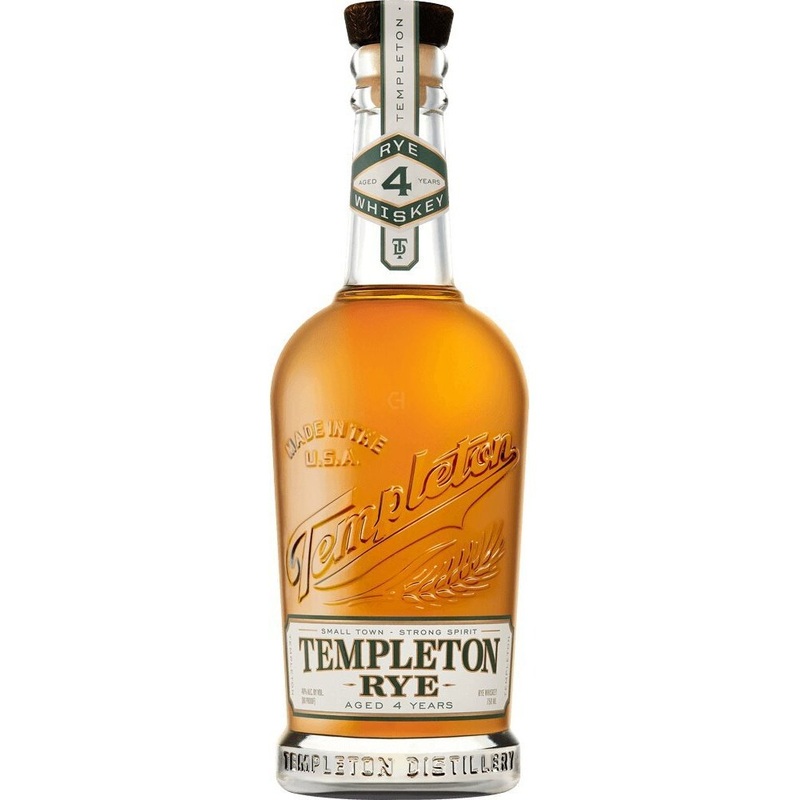 TEMPLETON RYE 4 Year Rye Whiskey