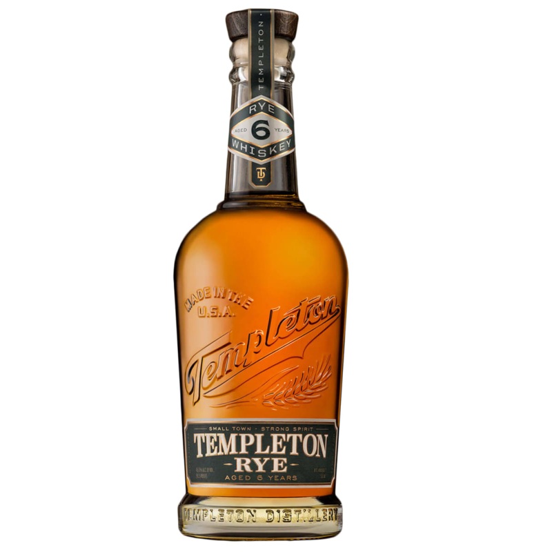 TEMPLETON RYE 6 Year Rye Whiskey