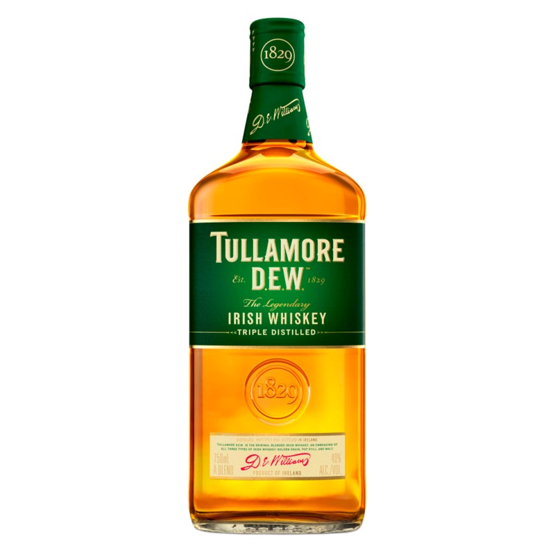 TULLAMORE D.E.W Blended Irish Whiskey