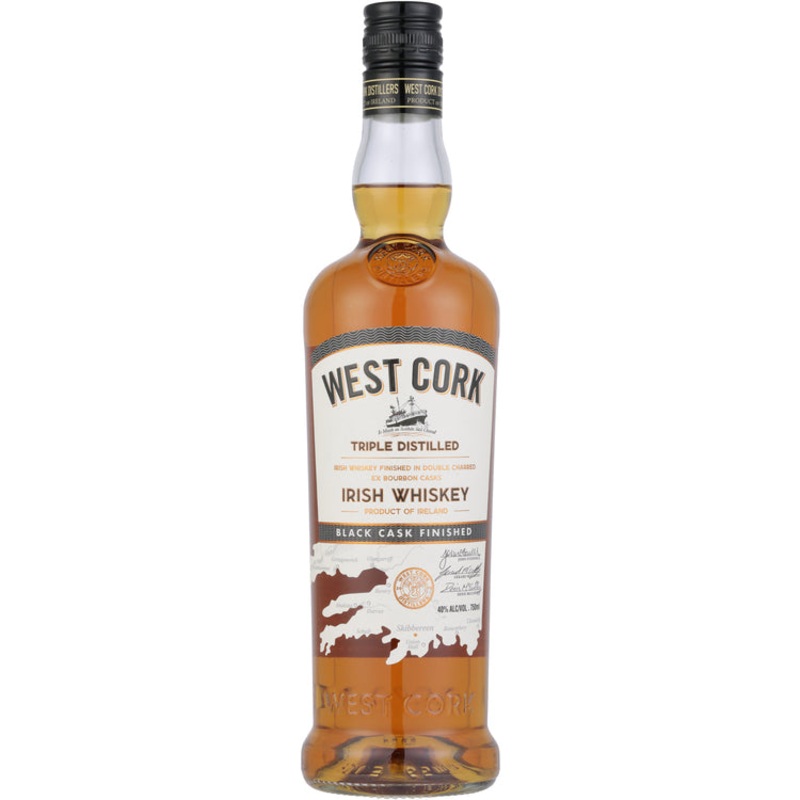 WEST CORK IRISH WSKY BLACK CASK 80