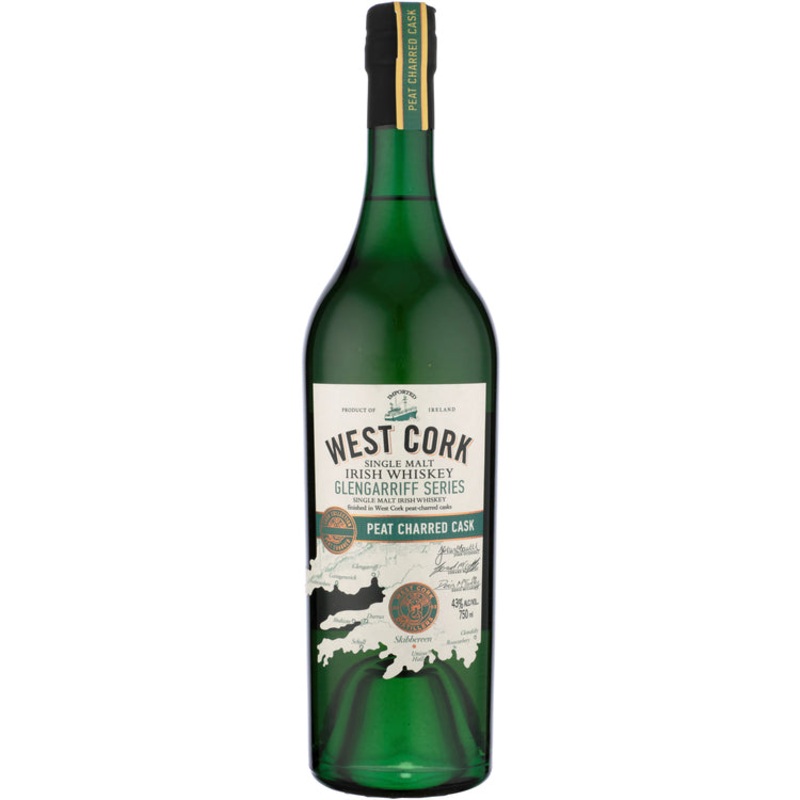 WEST CORK IRISH WSKY PEAT CHAR 86