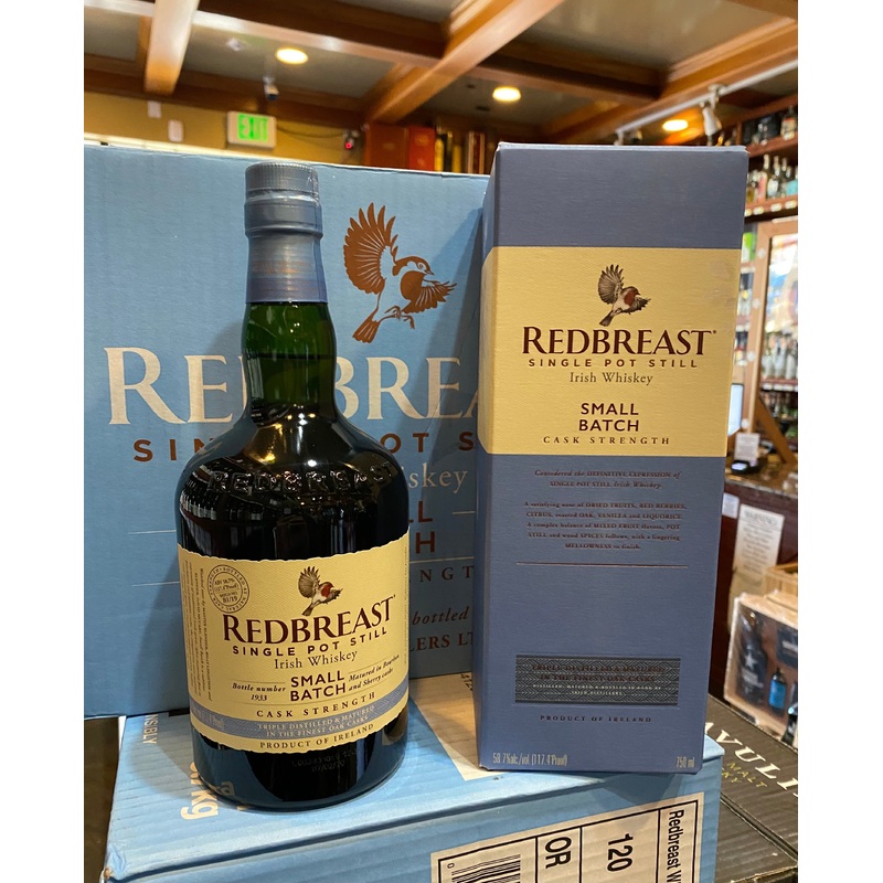 2020 Redbreast Small Batch Cask Strength Single Pot Still Irish Whiskey 750ml