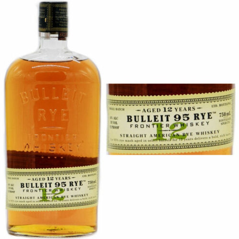 BULLEIT 95 RYE 12 YEAR WHISKEY 750ML