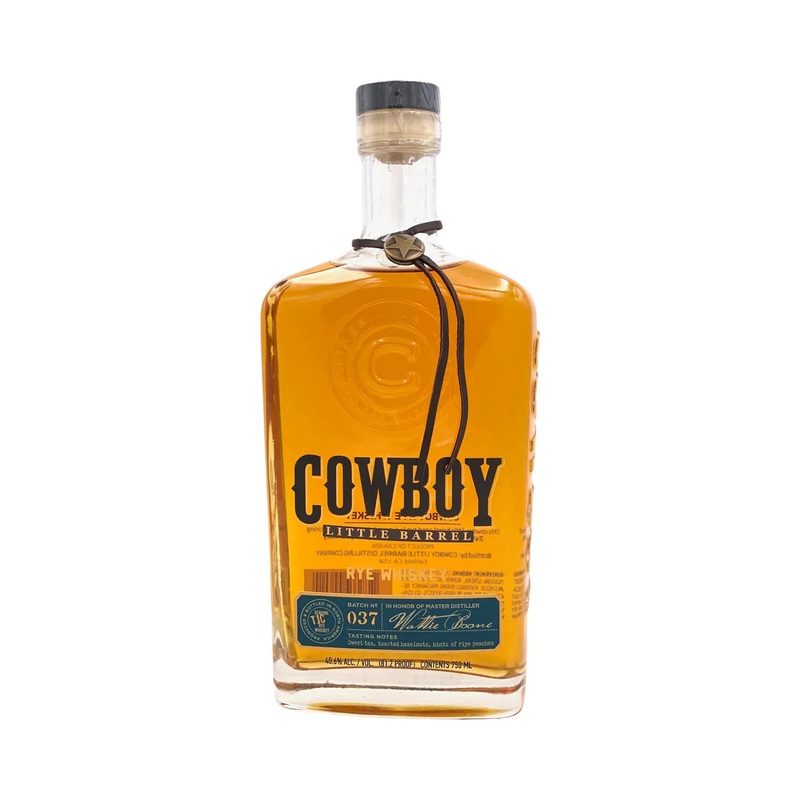 California Cowboy Straight Rye Whiskey 750ml